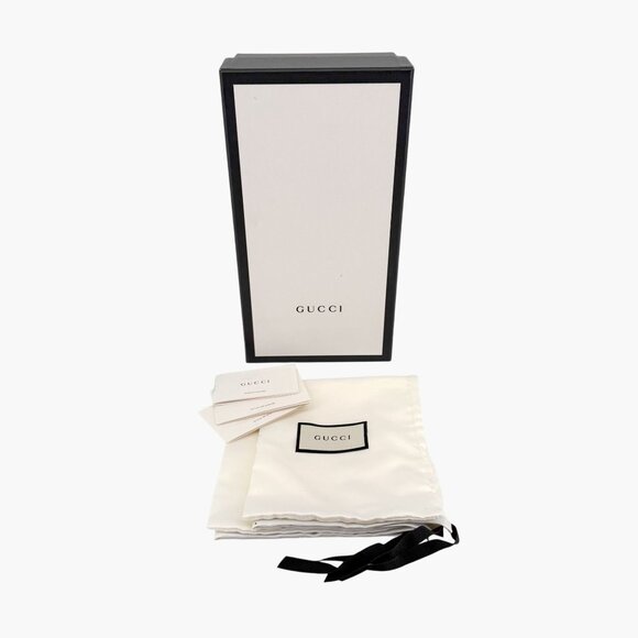 Gucci Princetown Red Leather Horsebit Loafer Mules Flat Shoes Size 39 US 9 Women - Picture 2 of 15